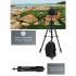 Jmary KP-2208 Multi-Functional Aluminum Tripod for Cameras & Mobile Phone - Black